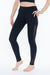 Leggings with Side Mesh Cutouts