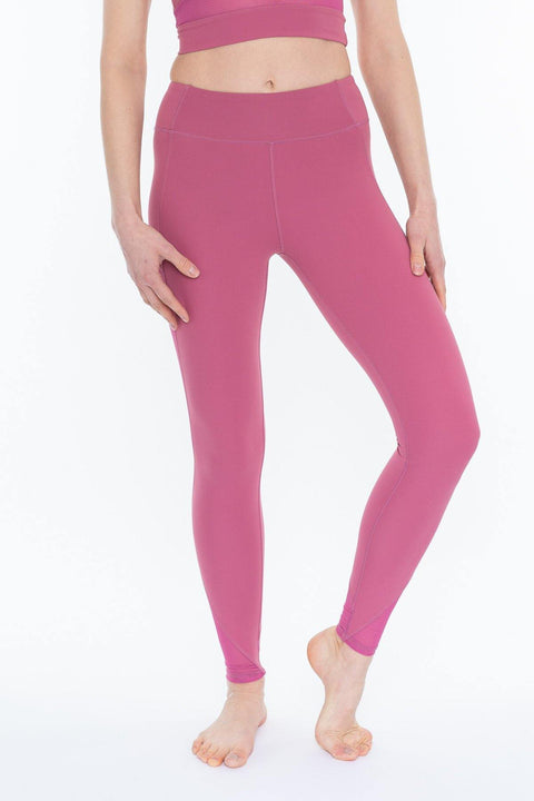 Leggings with Side Mesh Cutouts