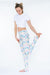 Patterned leggings with Cotton Candy Print - baiiad