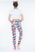 Patterned Leggings with Bold and Bright Print - baiiad