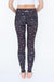 Patterned Leggings with Bunny Print