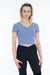 Cropped T-Shirt with Hollow Back - baiiad